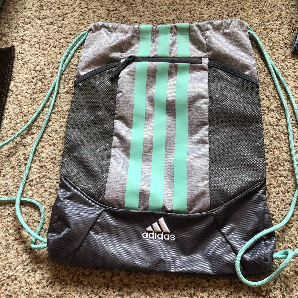 Adidas drawstring backpack